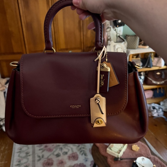 Coach Slouchy Rogue Top Handle Bag - Picture 4 of 7